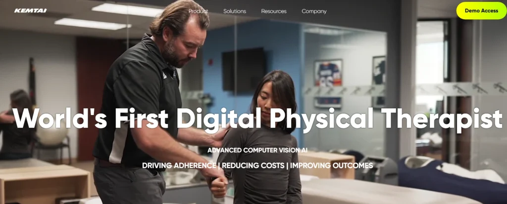 Kemtai AI fitness trend website