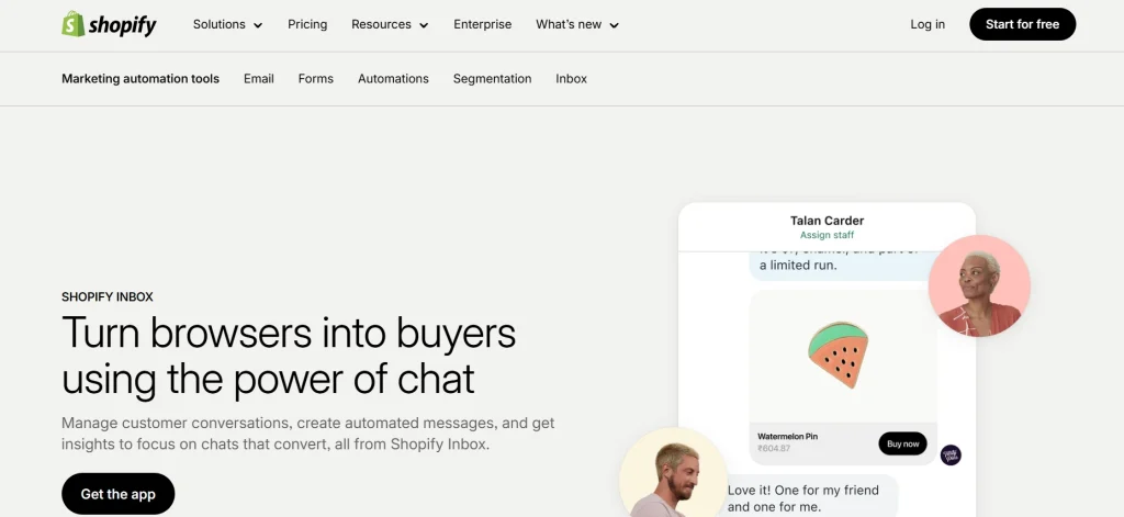 Shopify AI Chatbot Inbox for conversion-focused customer conversations.