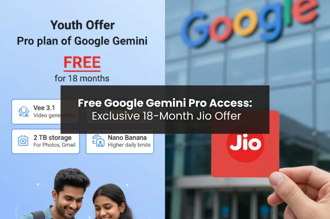 Jio and Google Gemini youth offer