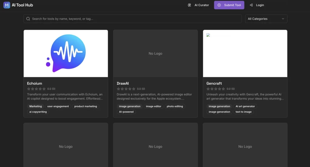 IKLEO AI Tool Hub homepage showcasing free AI tools and utilities for Indian users.