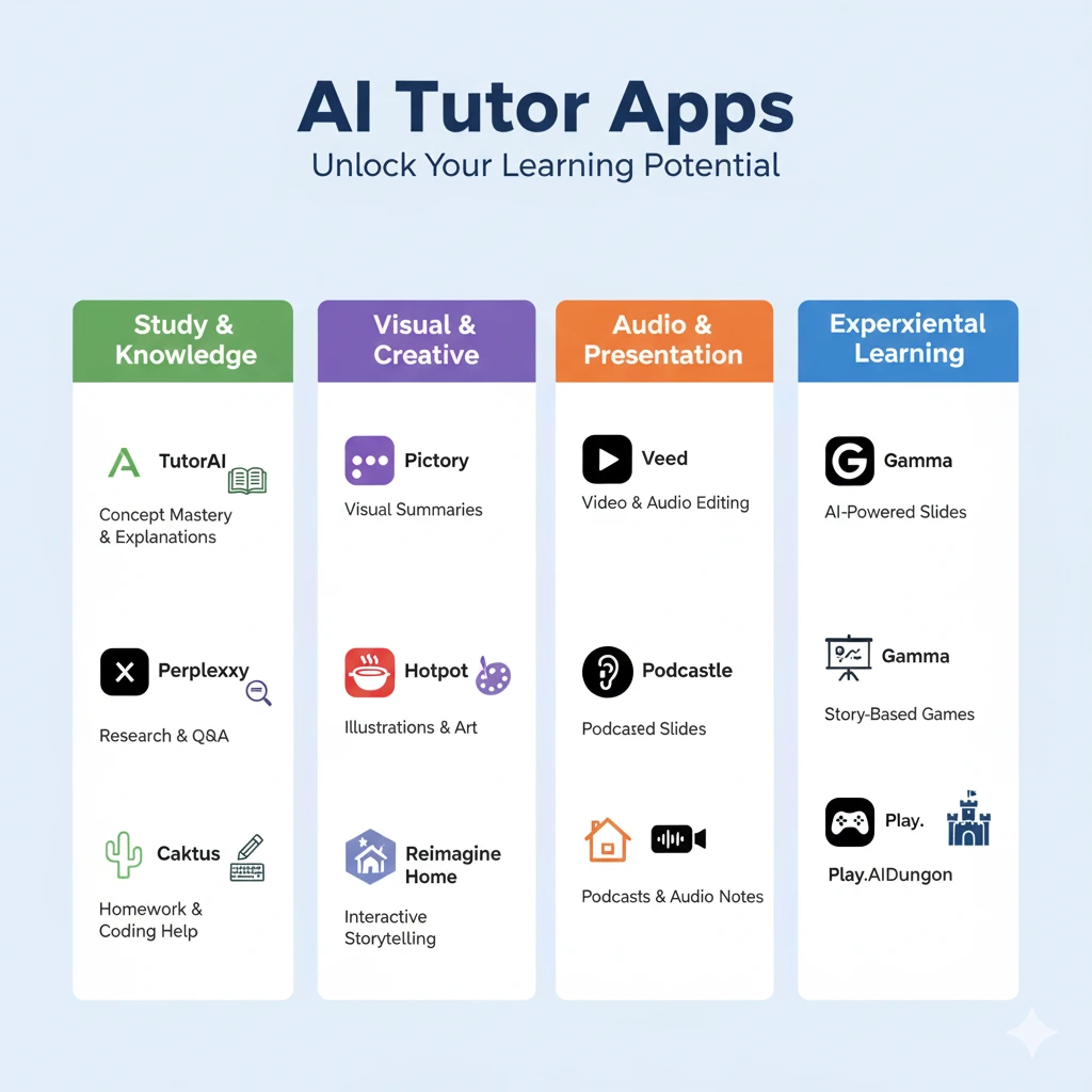 top AI tutor apps