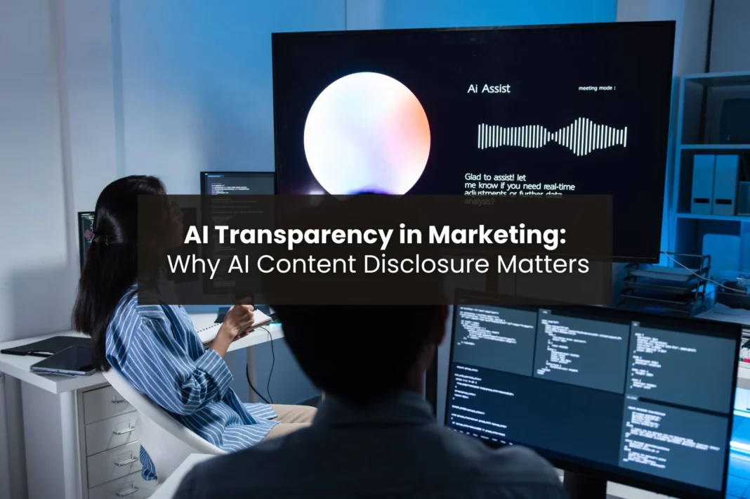 AI-generated content disclosure