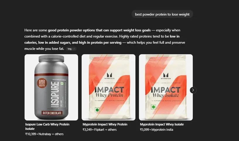 Search used to give options. Conversational AI gives decisions.