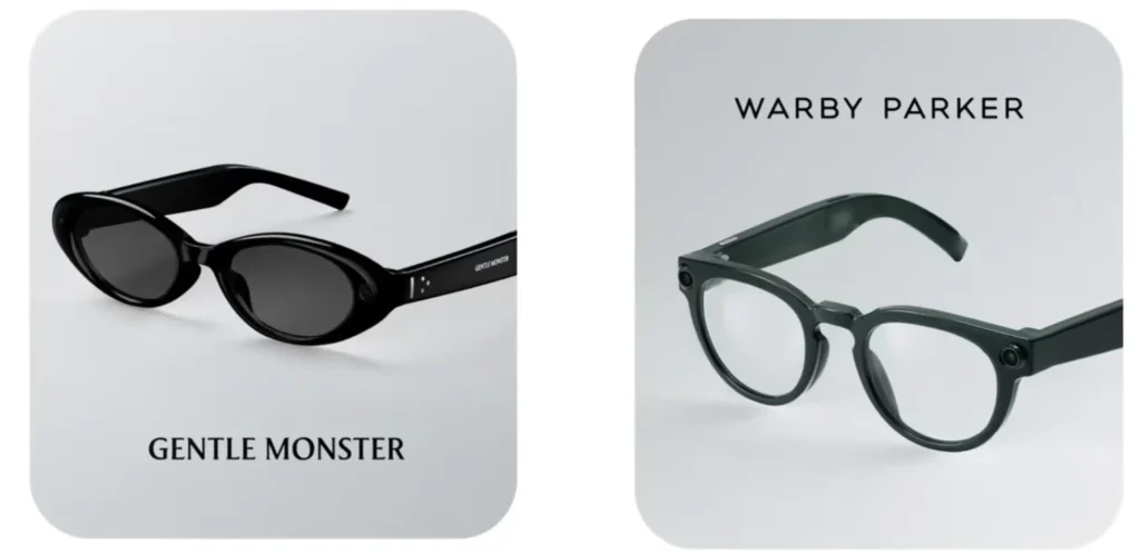 Google smart glasses and Android XR.