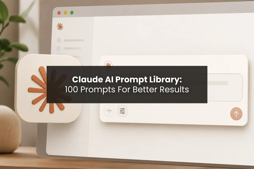 Claude AI interface displaying Claude website.